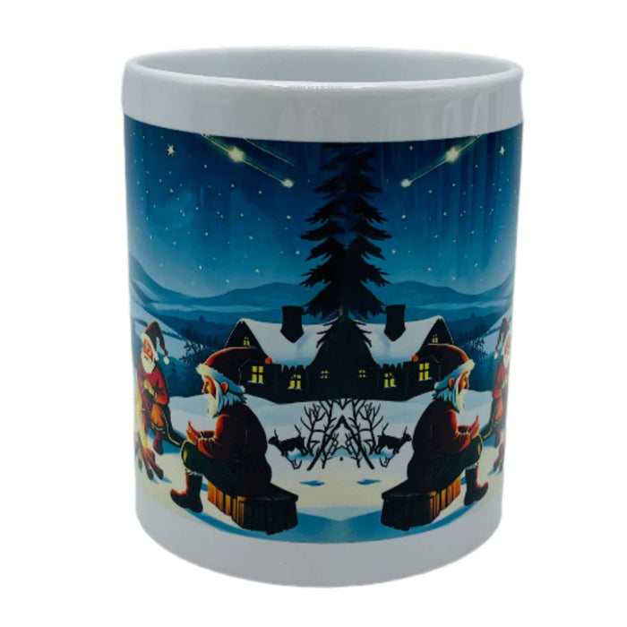Gnomes by the Fire Coffee Mug