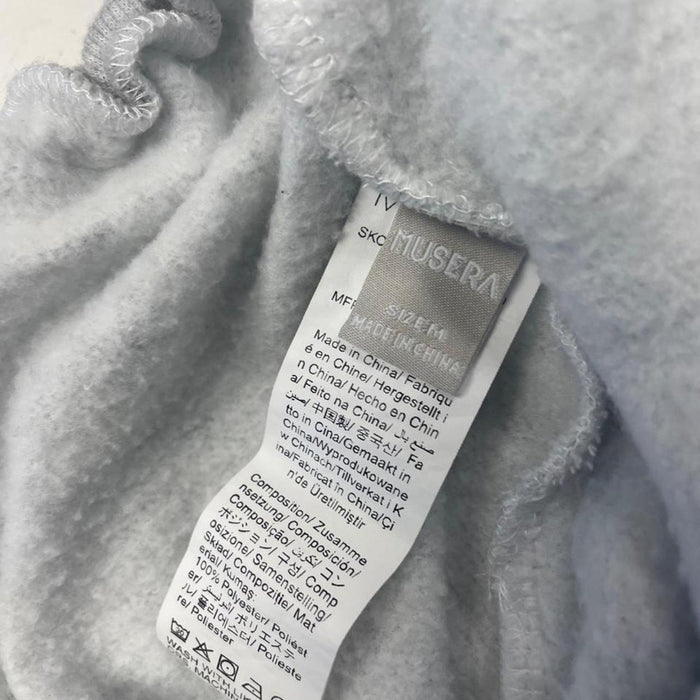Gray heather wide leg sweatpants