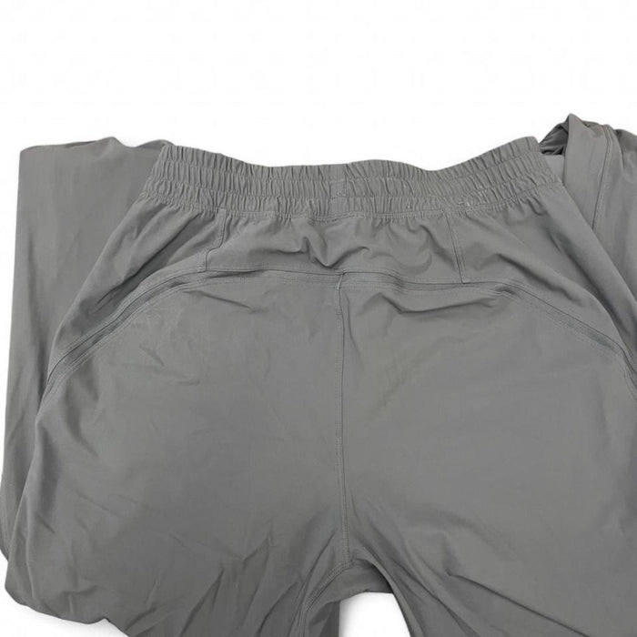 Grey lululemon track pants with