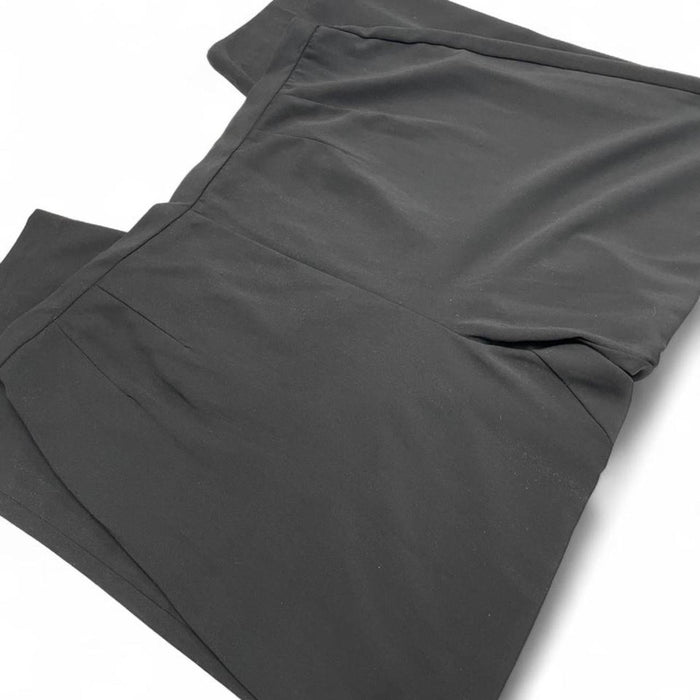 Grey wide leg pants with