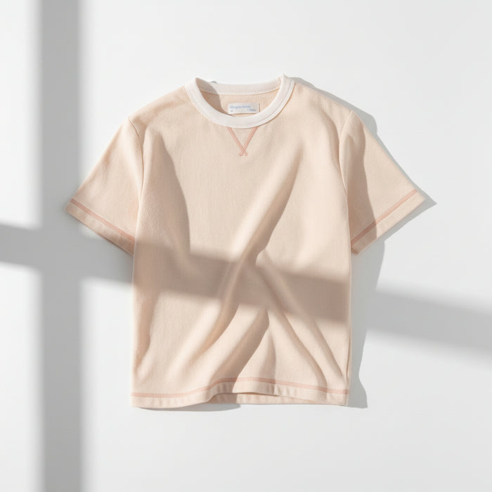 Gunther Ringer Tee with Contrast V-Spreader