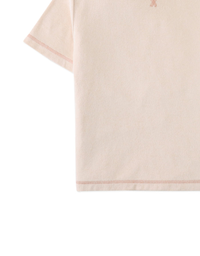 Gunther Ringer Tee with Contrast V-Spreader