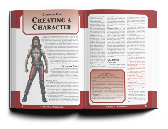 GURPS Basic Set: Characters