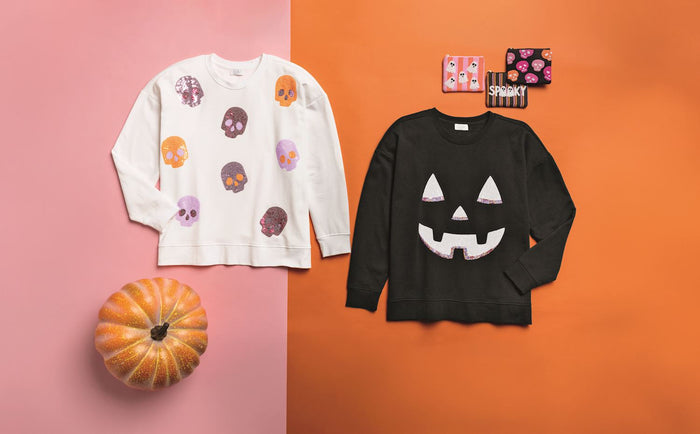 Halloween Sparkle Sweatshirts