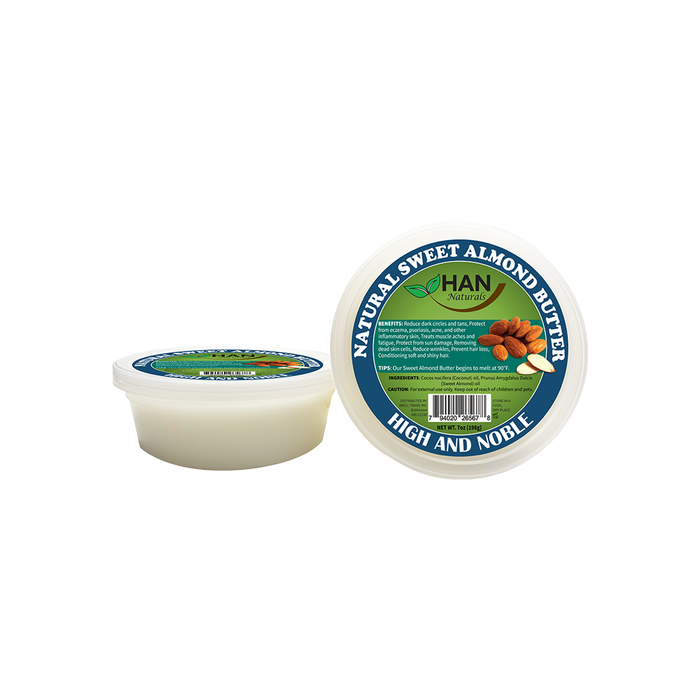 HAN NATURALS SWEET ALMOND BUTTER 7OZ
