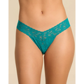 Hanky Panky Signature Lace Low Rise Thong in Dark Teal