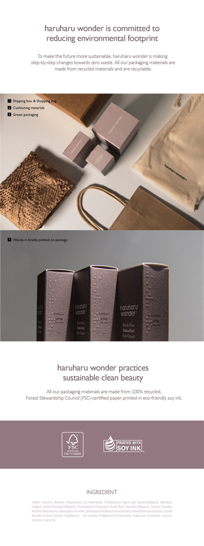 [Haruharuwonder] Black Bamboo Mist 80ml-Luxiface.com