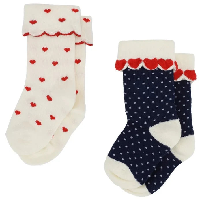 Heart socks - 2-pack
