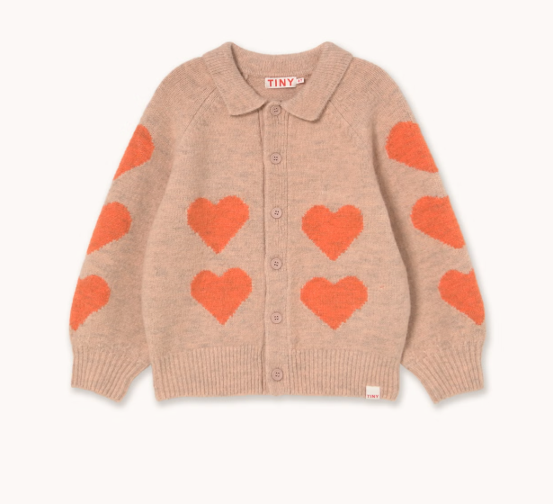Hearts Cardigan - KIDS