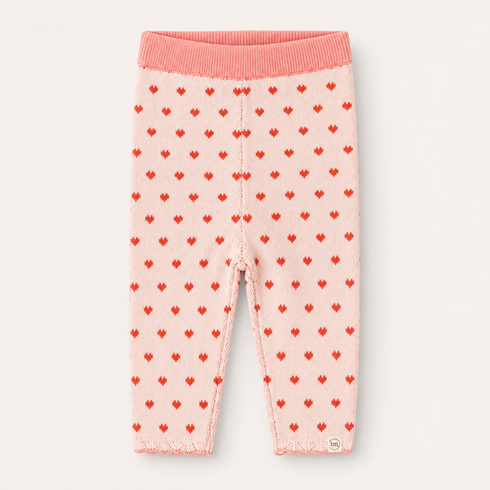 HEARTS KNIT TROUSERS
