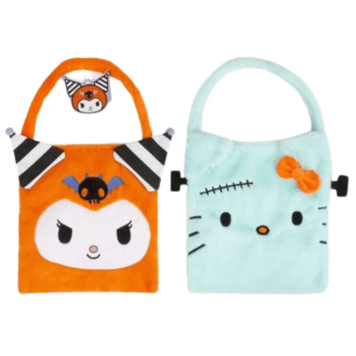 hello kitty halloween trick or treat bag with colourful seasonal character design