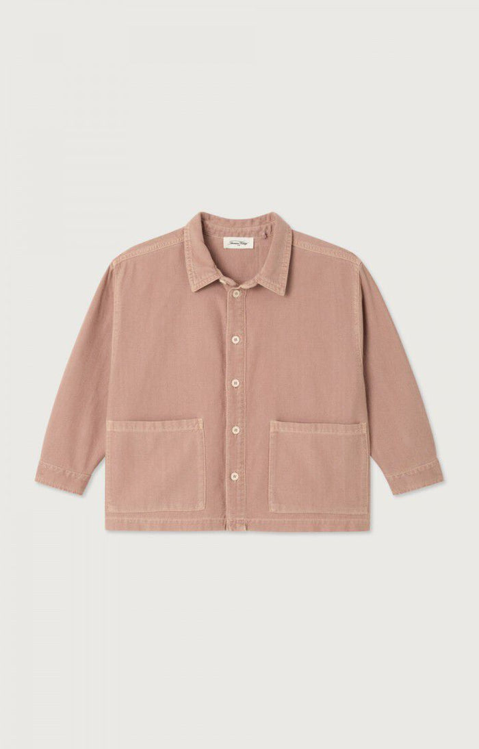 HEMD WOL/LINNEN LOFWAY STEENROZE - KIDS
