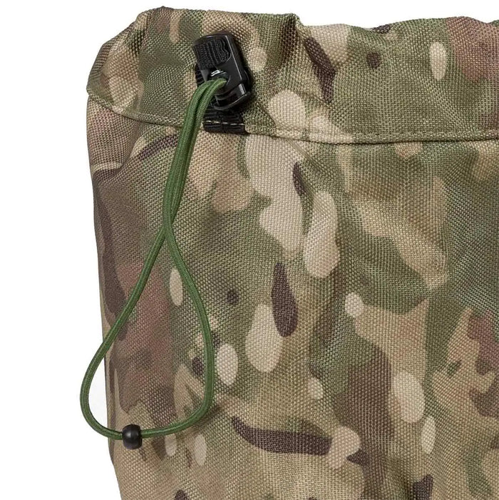Adjustable drawcord on Highlander Waterproof Leg Gaiters HMTC ensuring a snug fit, ideal for hunting, hiking, and military applications.  from  John Bull Clothing
