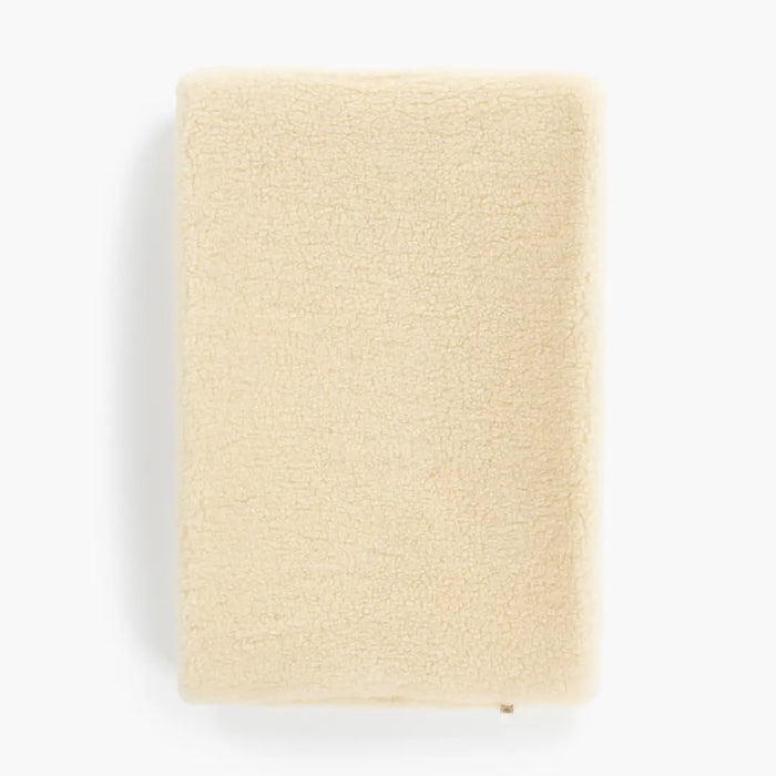Hoeslaken voor baby en kind 120X60 - Merinowol - natural