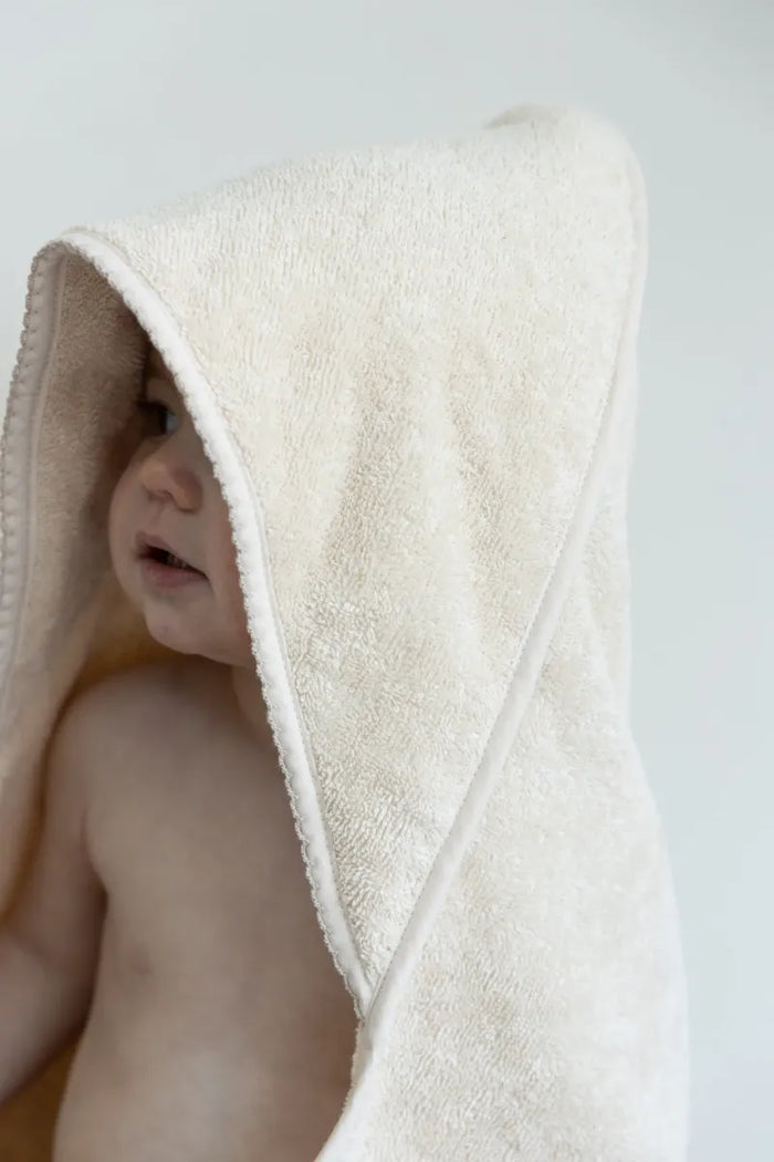 HOODED TOWEL - lace