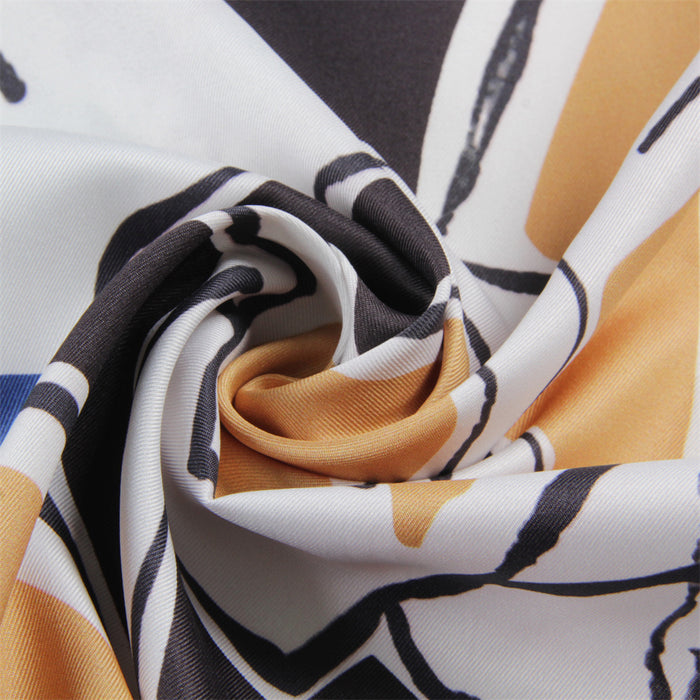 Horse Dancer Black Double Print Scarf / 90cm