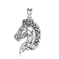 Horse Head in Celtic Knot Pattern