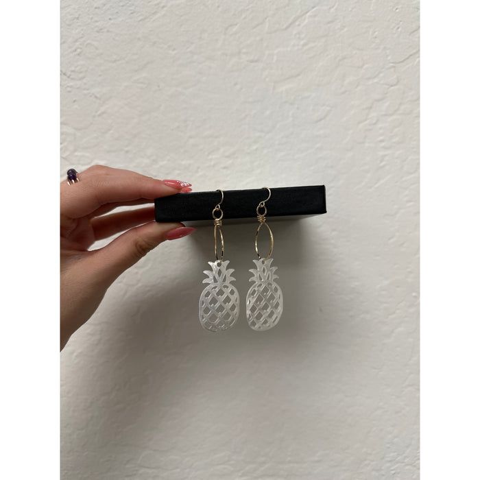 Hospitality Pineapple Earrings - Romantiques