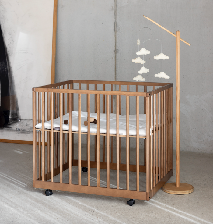 HOUTEN STAANDER VOOR MOBIEL/HEMEL
