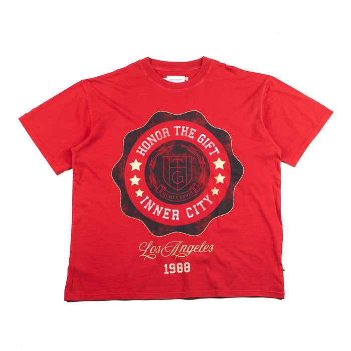 HTG Seal Logo Tee (Brick)