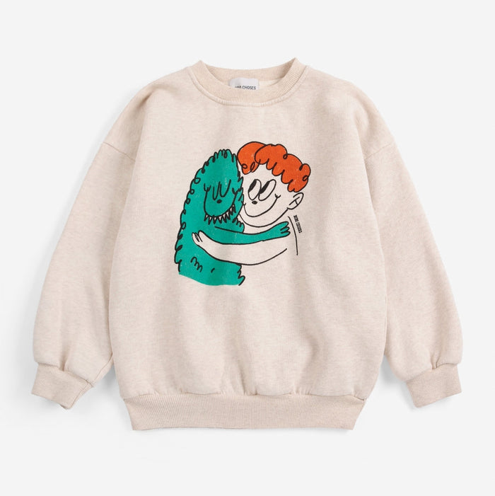 Hug Hairy Monster sweatshirt - KIDS
