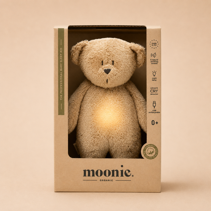 HUMMING BEAR 2.0 - licht + geluid - Cappuccino