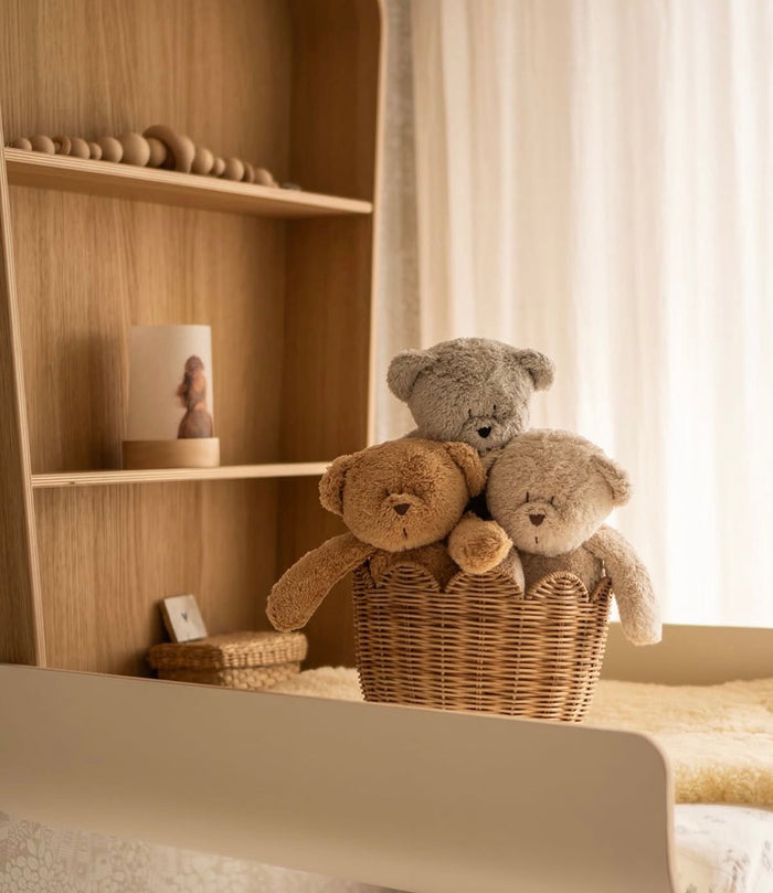 HUMMING BEAR 2.0 - licht + geluid - Cappuccino