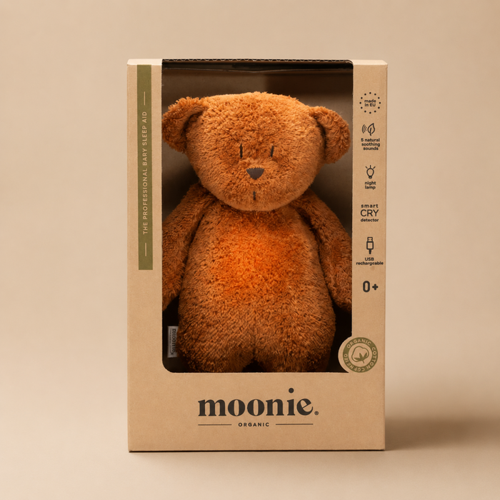 HUMMING BEAR 2.0 - licht + geluid - Caramel
