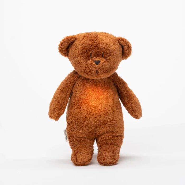HUMMING BEAR 2.0 - licht + geluid - Caramel