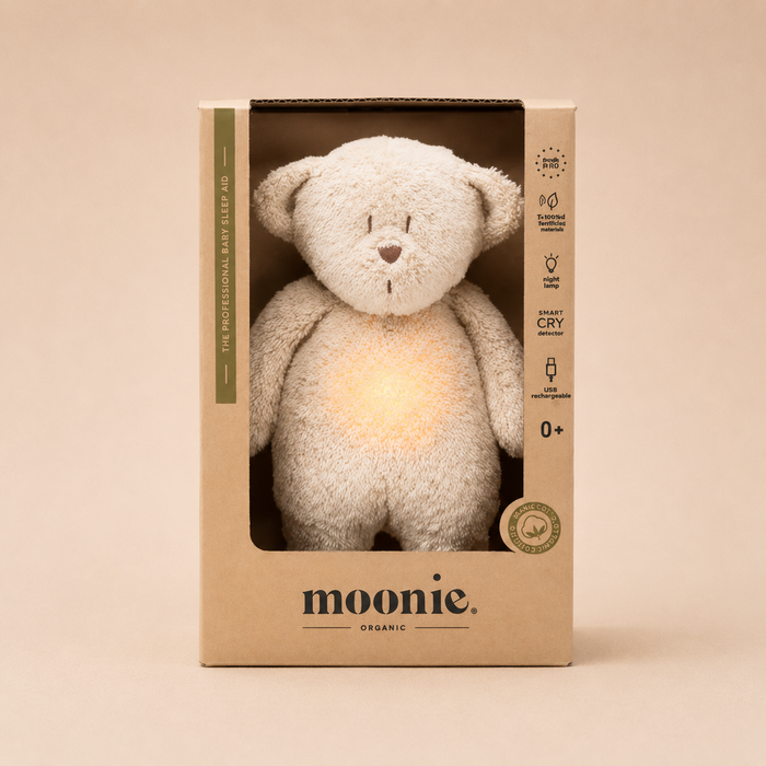 HUMMING BEAR 2.0 - licht + geluid - Sand