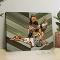 Hunting Fathers Day Gift | Father’s Day Gifts for Hunting Dads | Photo Collage Canvas | Duck Hunting Gift
