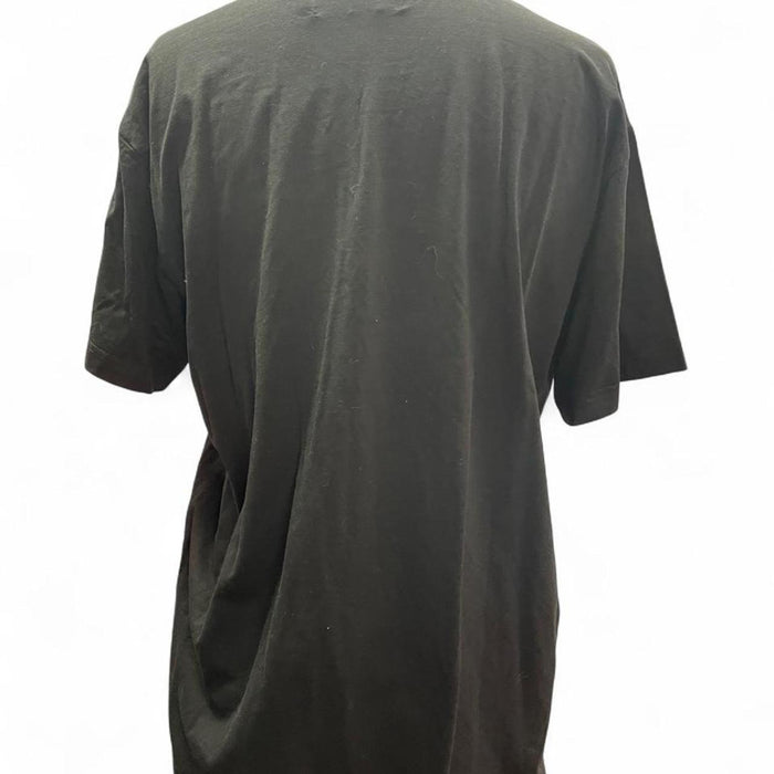 Influence black oversized t shirt
