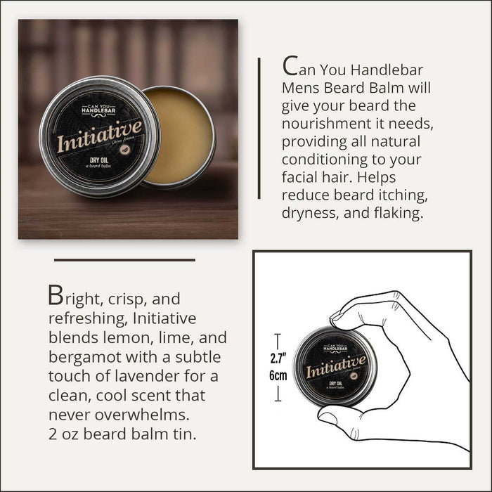 Initiative Dry Oil: Citrus Blend Beard Balm