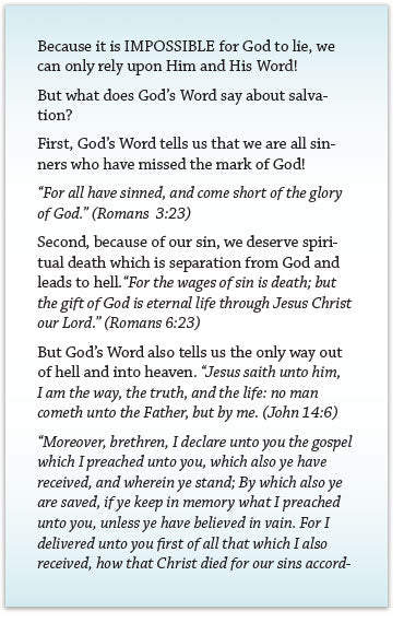 It's Better To Trust The Lord