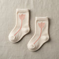 JACQUARD SOCKS ECRU - BABY
