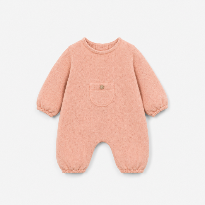 JERSEY JUMPSUIT PEACH - Baby