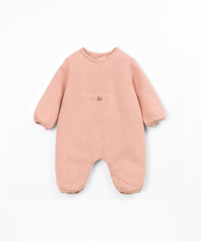 JERSEY JUMPSUIT PEACH - Baby