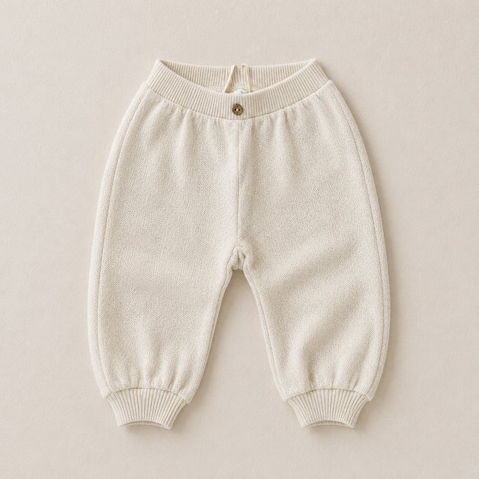 JERSEY LEGGINGS BEIGE - baby