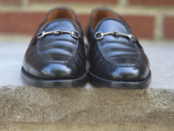 J.FitzPatrick - Bit Loafers - Black Calf - Women’s Size 6