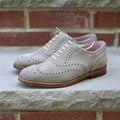 J.FitzPatrick - Full Brogue Oxford - Sande Suede - Women's Size US 5.5