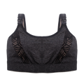 Jo Charcoal Maternity Sports Bra | Silver Lining Lingerie