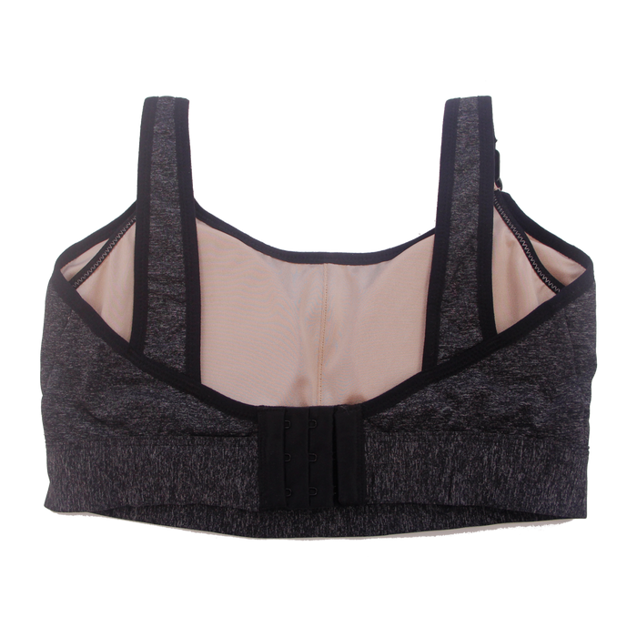 Jo Charcoal Maternity Sports Bra | Silver Lining Lingerie