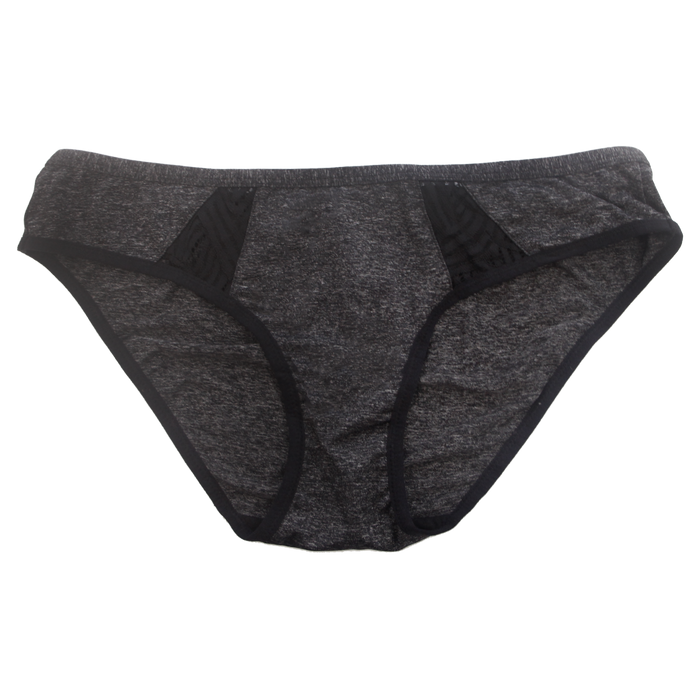 Jo Charcoal Maternity Sports Brief | Silver Lining Lingerie