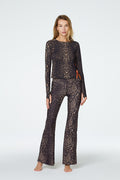Juliette Palazzo Pant in Leopard