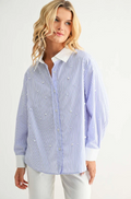 Jullian Top with Pearls