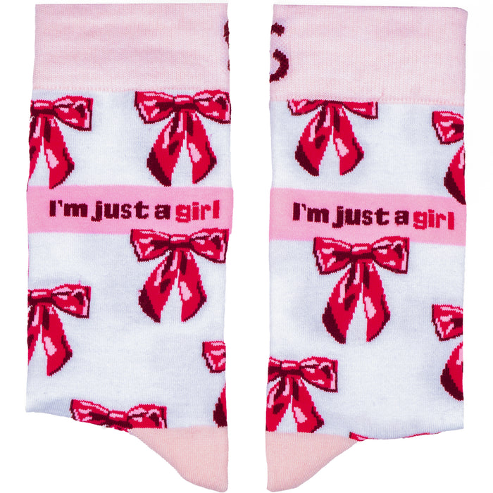 Just a girl Bamboo Socks