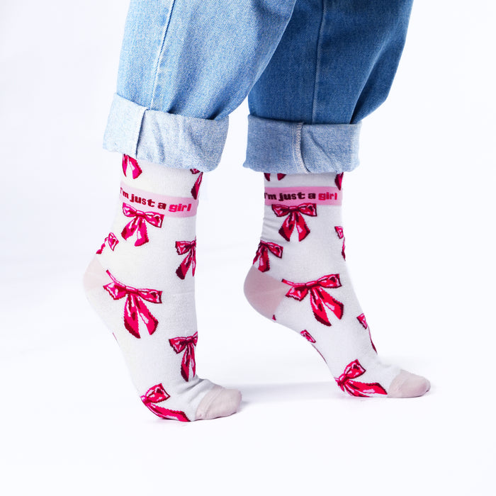 Just a girl Bamboo Socks