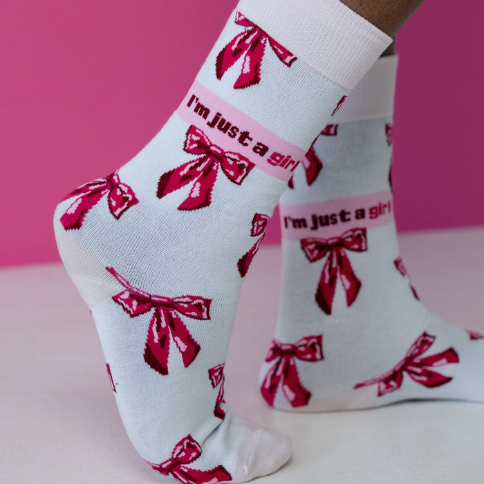 Just a girl Bamboo Socks
