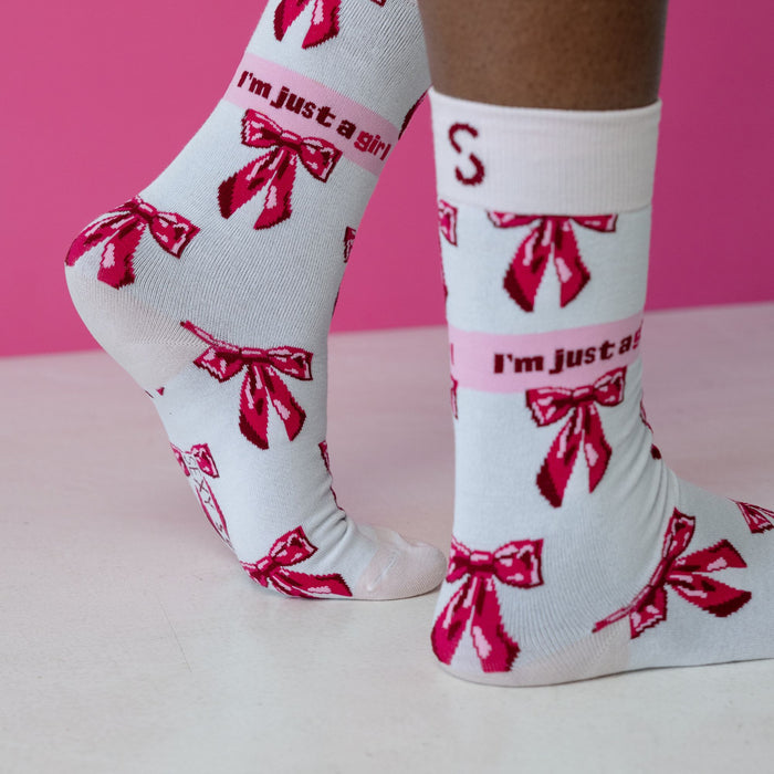 Just a girl Bamboo Socks