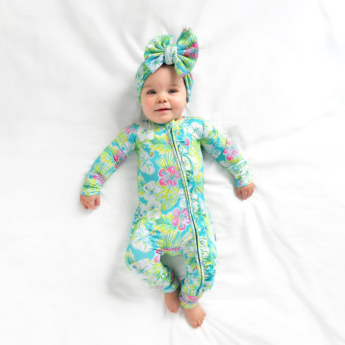 Kalea Ruffle Zip